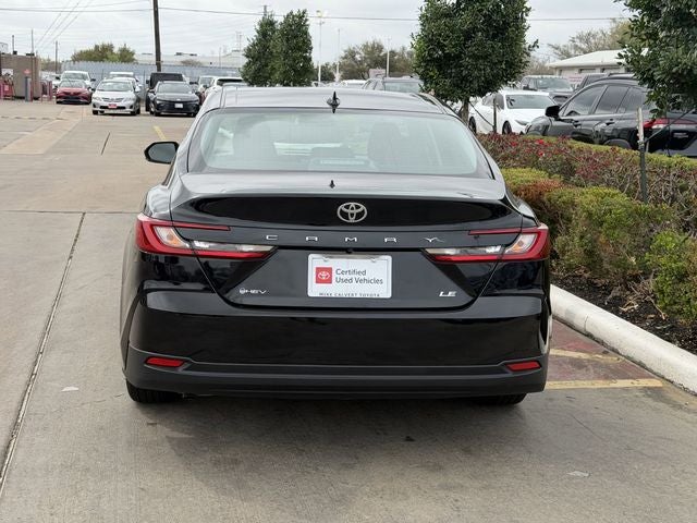 2025 Toyota CAMRY LE