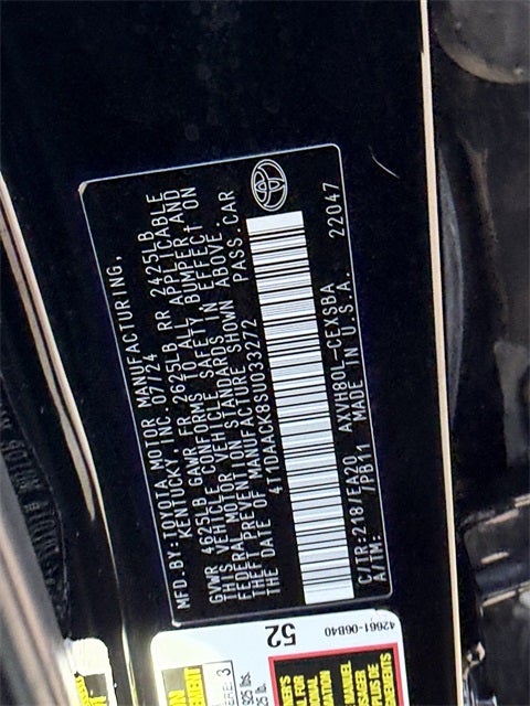 2025 Toyota CAMRY SE