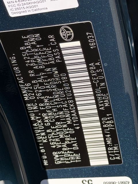 2026 Toyota CAMRY XSE