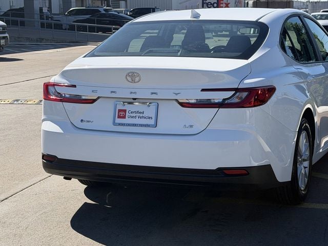 2025 Toyota CAMRY LE
