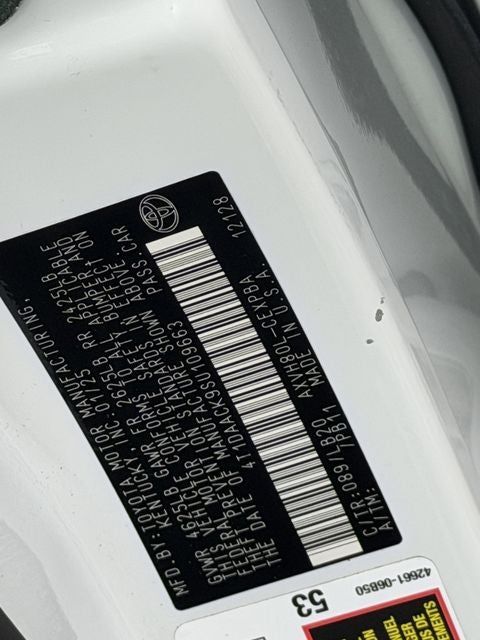 2025 Toyota CAMRY XSE