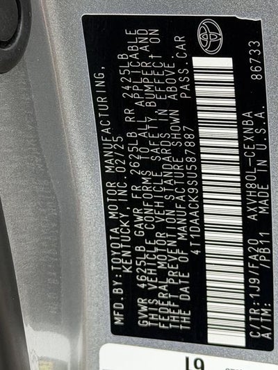 2025 Toyota Camry LE