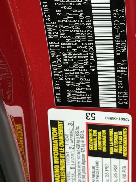 2026 Toyota Camry XSE