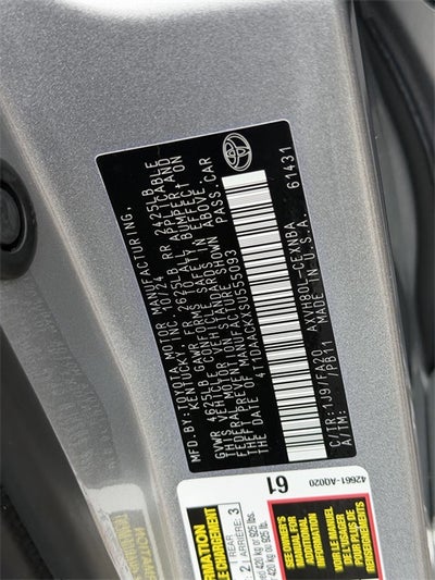 2025 Toyota CAMRY LE