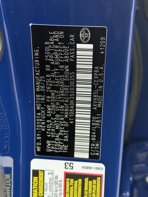 2025 Toyota CAMRY XSE