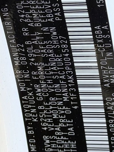 2023 Toyota CAMRY XLE