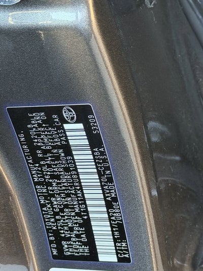 2024 Toyota CAMRY SE