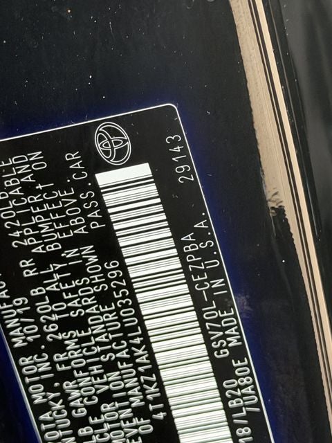 2020 Toyota CAMRY XSE V6