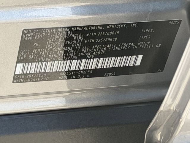 2025 Toyota RAV4 Hybrid XSE