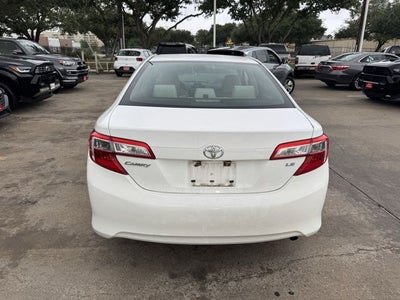 2012 Toyota CAMRY L