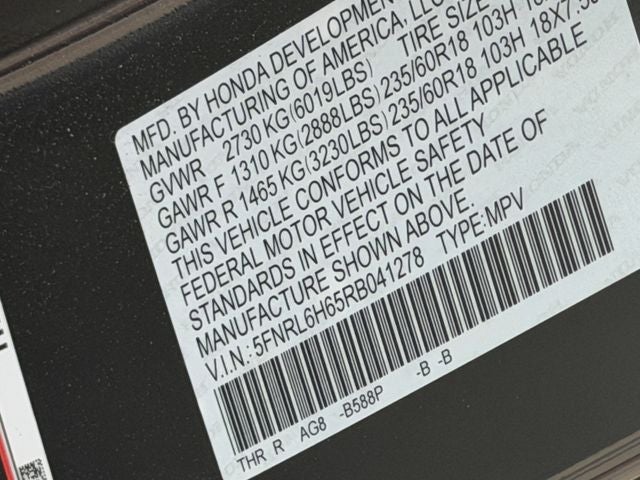 2024 Honda Odyssey EX-L