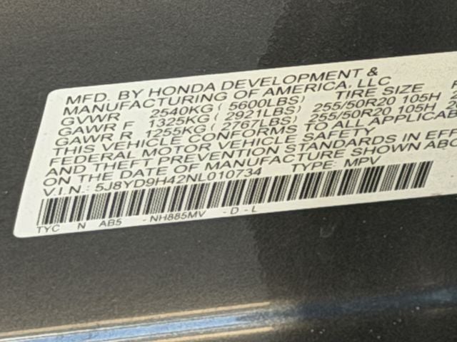 2022 Acura MDX Technology