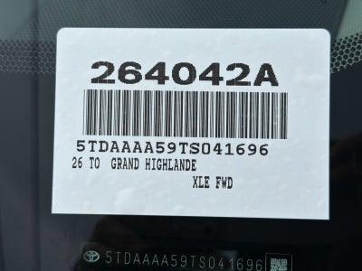 2026 Toyota Grand Highlander XLE