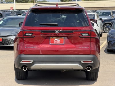 2026 Toyota Grand Highlander Hybrid Hybrid MAX Platinum
