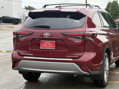 2026 Toyota Highlander Hybrid Hybrid Platinum