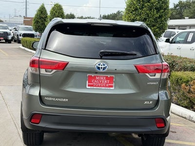 2019 Toyota Highlander Hybrid XLE