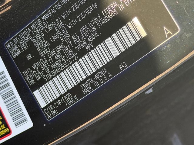 2024 Toyota HIGHLANDER LE