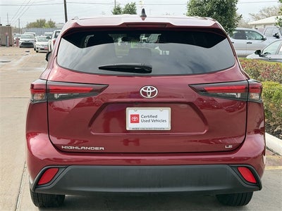 2024 Toyota HIGHLANDER LE