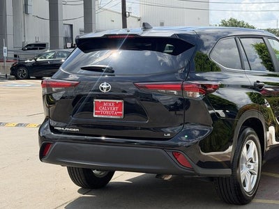 2025 Toyota Highlander LE