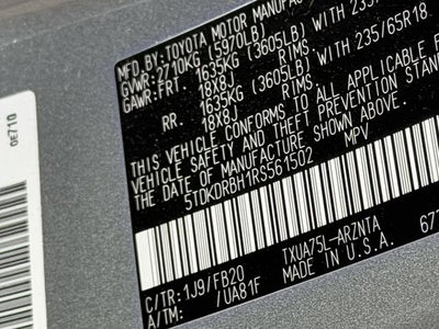 2024 Toyota HIGHLANDER LE