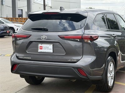 2024 Toyota HIGHLANDER LE