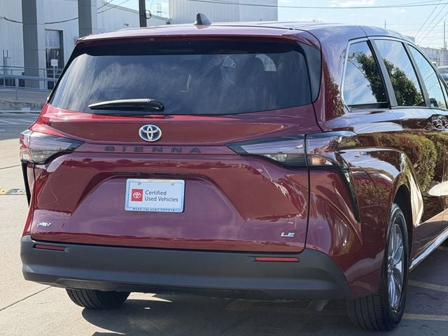 2025 Toyota SIENNA LE LE 8 Passenger