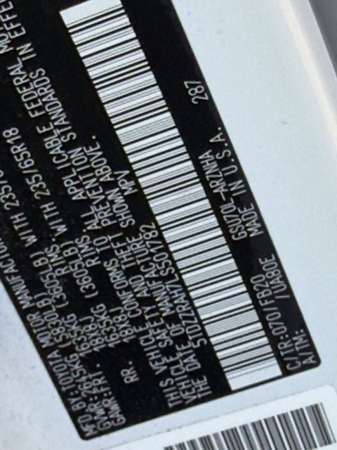 2020 Toyota HIGHLANDER L