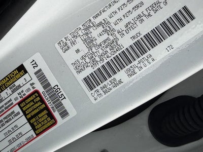 2020 Toyota TUNDRA 4X2 Limited