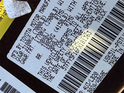 2015 Toyota TUNDRA 4X2 Limited