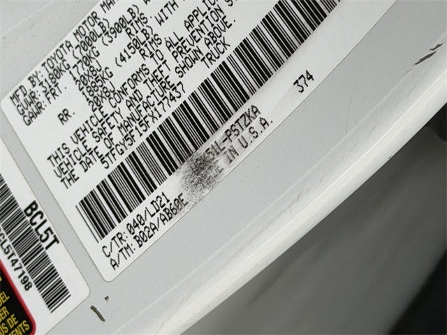 2015 Toyota TUNDRA 4X2 1794