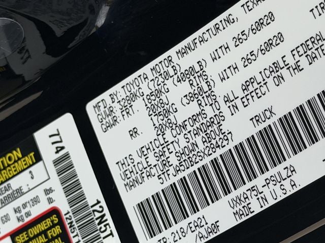 2025 Toyota TUNDRA 4X4 Limited