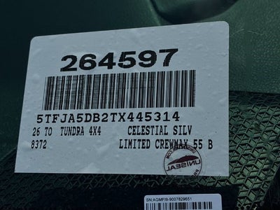 2026 Toyota Tundra Limited