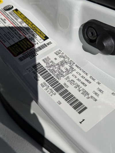 2025 Toyota TUNDRA 4X4 Limited