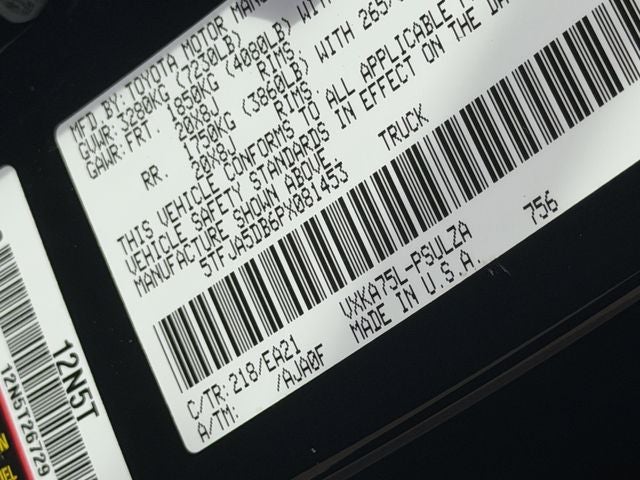 2023 Toyota TUNDRA 4X4 Limited