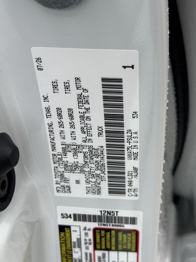 2026 Toyota Tundra Limited