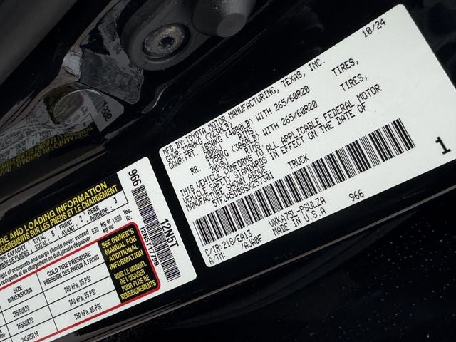 2025 Toyota TUNDRA 4X4 Limited