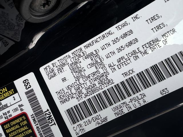 2025 Toyota TUNDRA 4X4 Limited