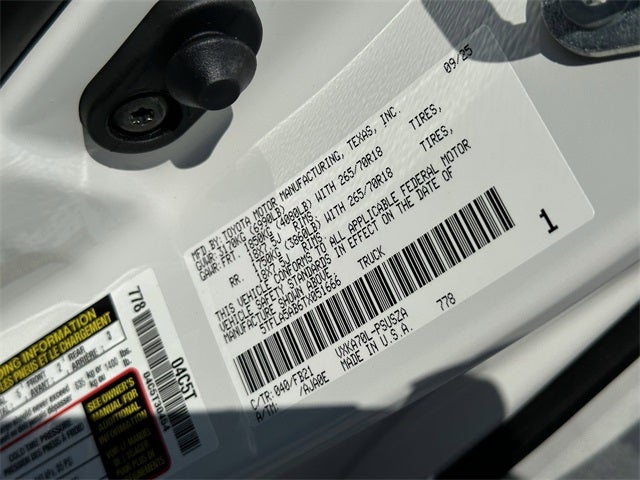 2026 Toyota TUNDRA 4X2 SR5