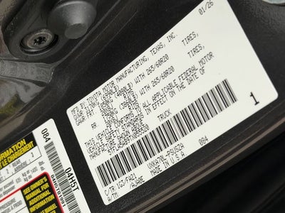 2026 Toyota Tundra SR5