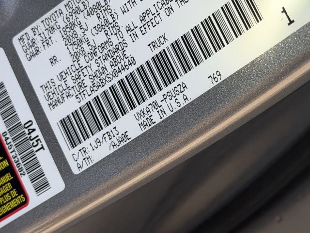 2025 Toyota TUNDRA 4X2 SR5