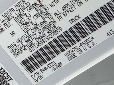 2025 Toyota TUNDRA 4X4 SR5