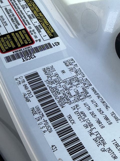 2025 Toyota TUNDRA 4X4 SR5