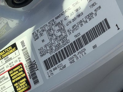 2025 Toyota TUNDRA 4X4 SR5