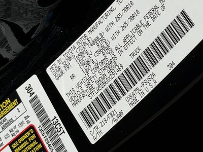 2025 Toyota TUNDRA 4X4 SR5