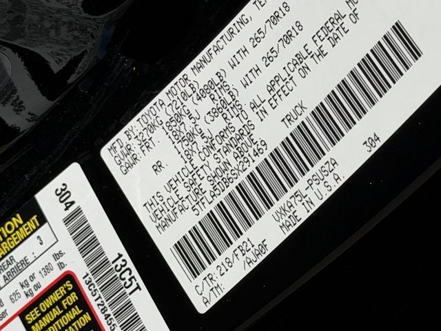 2025 Toyota TUNDRA 4X4 SR5