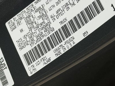 2023 Toyota TUNDRA 4X4 SR5