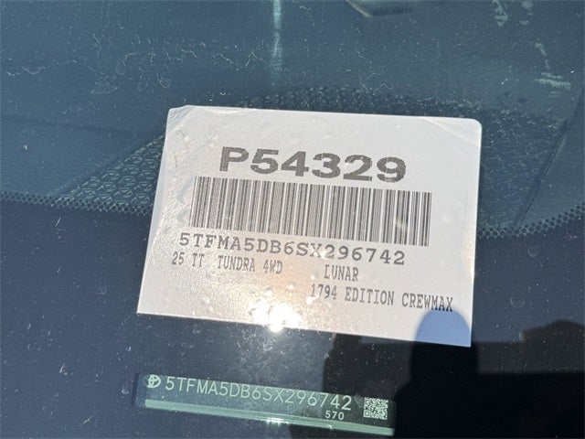 2025 Toyota TUNDRA 4X4 1794