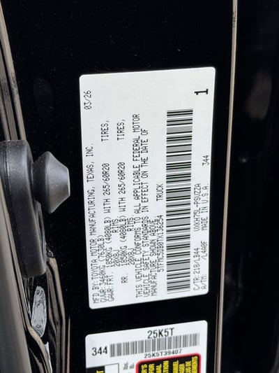 2026 Toyota Tundra i-FORCE MAX 1794 Edition i-FORCE MAX