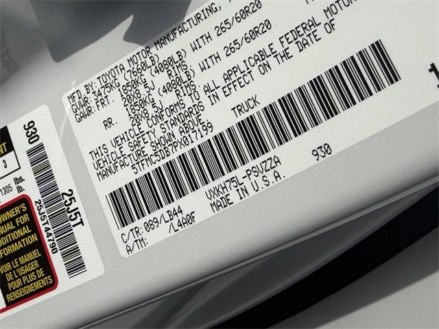 2023 Toyota TUNDRA HV 4X4 1794 Edition