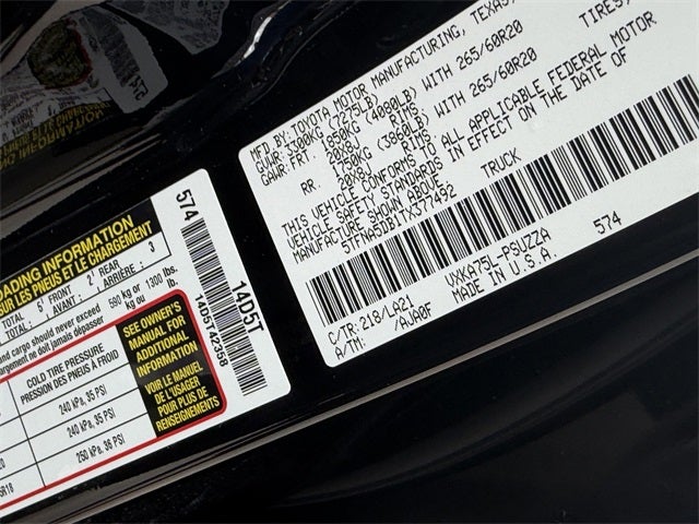 2026 Toyota Tundra Platinum